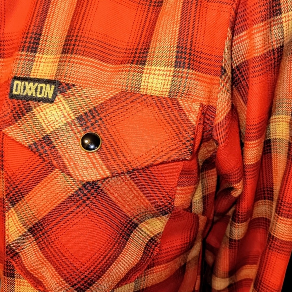 Women’s size small Dixxon flannel red like new